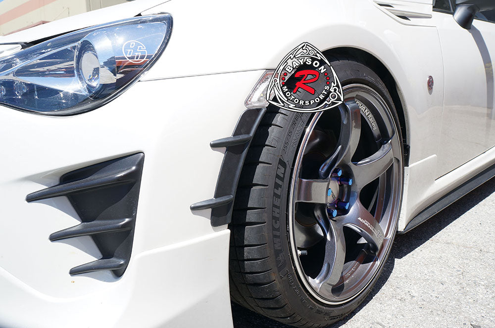 T Style Aero Turbulators For 2012-2021 Scion FR-S / Toyota 86 / Subaru BRZ - Bayson R Motorsports