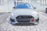 A Style Front Lip (Carbon Fiber) For 2020-Up Audi S4 / A4 S-Line ONLY - Bayson R Motorsports