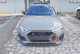 A Style Front Lip (Carbon Fiber) For 2020-Up Audi S4 / A4 S-Line ONLY - Bayson R Motorsports