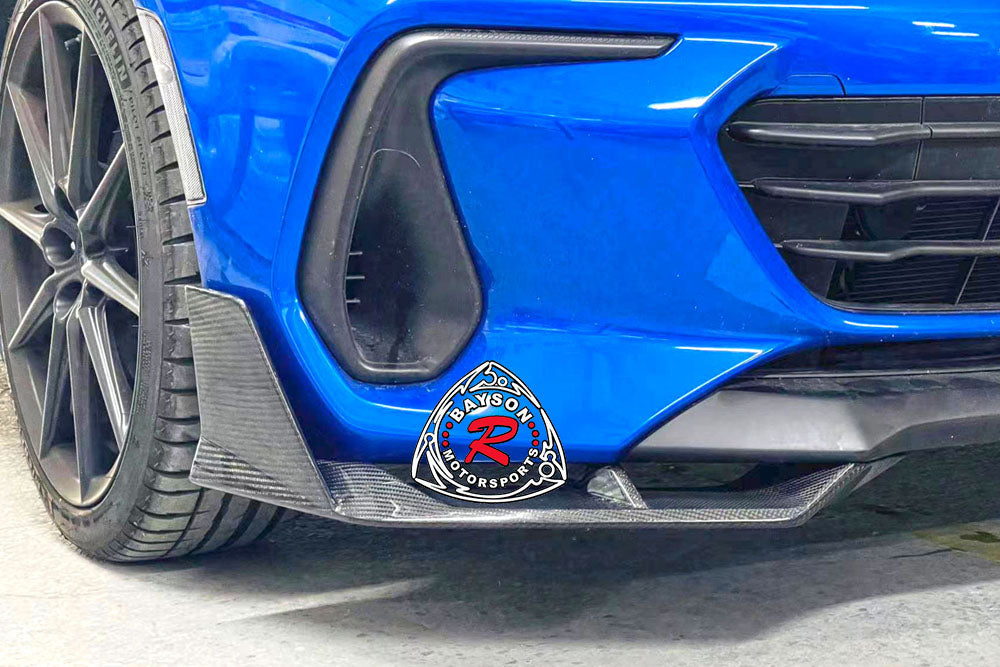 GT Style Front Lip (Carbon Fiber) For 2022-2023 Subaru BRZ - Bayson R Motorsports
