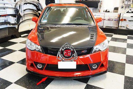 MURR Style Add-On Front Lip For 2006-2011 Honda Civic 4Dr (JDM) - Bayson R Motorsports