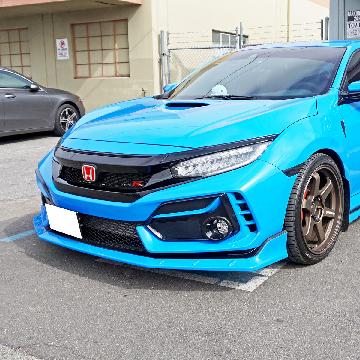 Honda Civic Type-R FK8 Front Lip (2017-2021) MU Style – Bayson R
