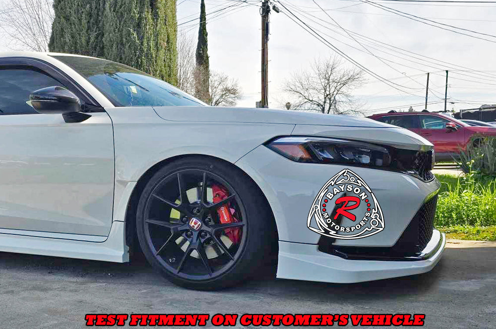 Honda Civic Type-R FL5 Front Lip (2023-2026) MU Style – Bayson R