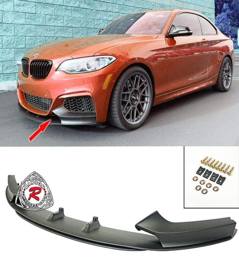 MP Style Front Lip For 2014-2021 BMW 2-Series F22 / F23 - Bayson R Motorsports