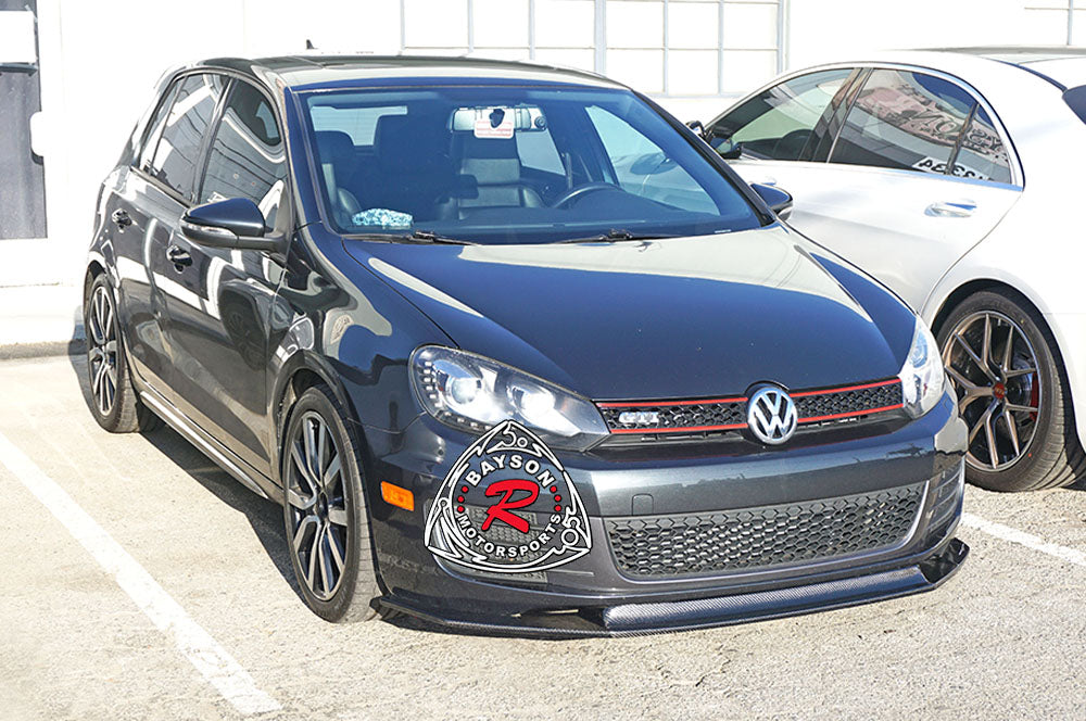 NSD Style Front Lip (Carbon Fiber) For 2010-2014 Volkswagon Golf 6 GTI ONLY (MK6) - Bayson R Motorsports