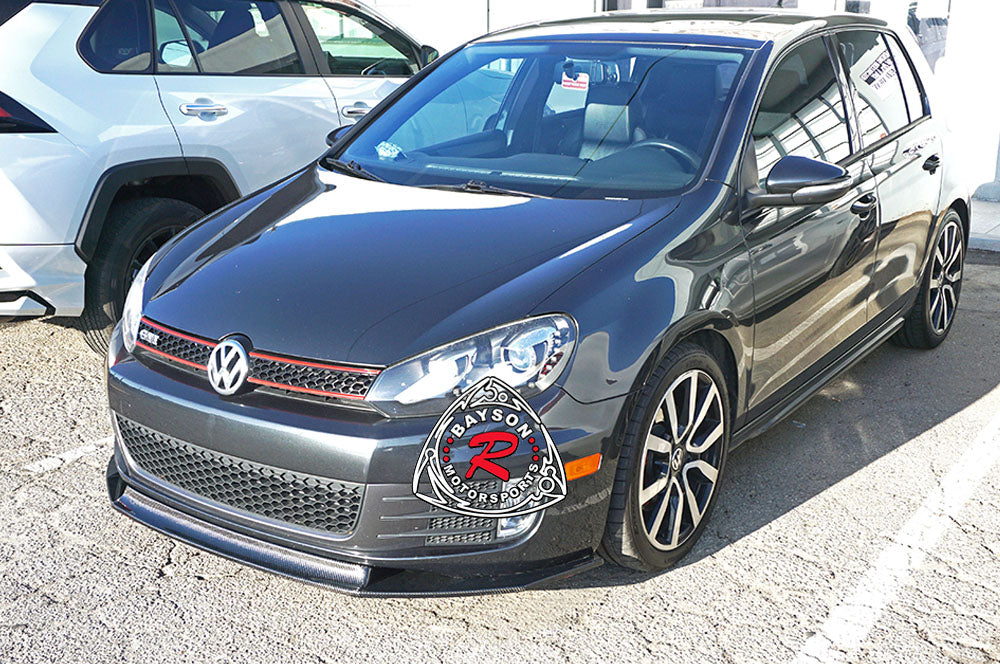 NSD Style Front Lip (Carbon Fiber) For 2010-2014 Volkswagon Golf 6 GTI ONLY (MK6) - Bayson R Motorsports