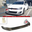 MT Style Front Lip (Carbon Fiber) For 2015-2017 Volkswagen Golf 7 GTI (MK7) - Bayson R Motorsports