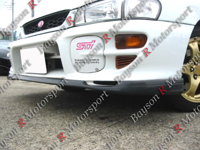 STi Style Front Lip For 1999-2001 Subaru Impreza 2.5RS - Bayson R Motorsports