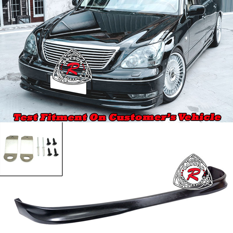 Ls430 Bayson R Lexus LS430 Front Lip (2004-2006) C Style – Bayson R Motorsports