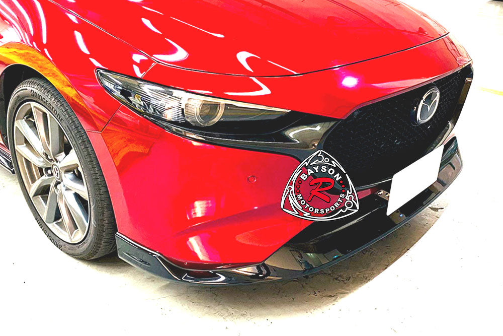 MZ Style Front Lip For 2019-2022 Mazda 3 5DR - Bayson R Motorsports