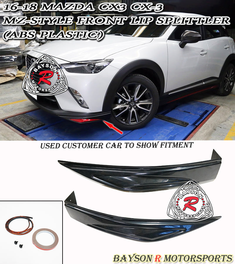 Bayson R Body Kit Mazda CX-3 Auto-Styling Front Lip, Splitter, Side Skirts, Rear Aprons ...