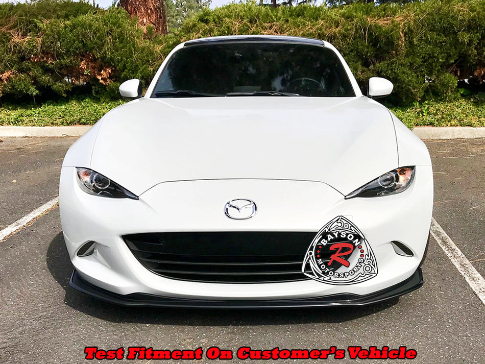 MP Style Front Lip For 2016-2024 Mazda Miata (Non-Club Model)