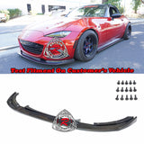 B Style Front Lip (Carbon Fiber) For 2016-2024 Mazda Miata - Bayson R Motorsports