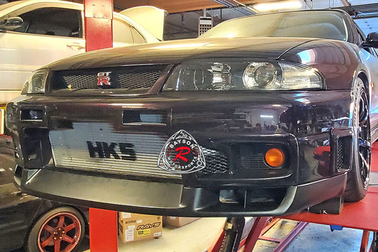 Series 3 Style Front Lip For 1995-1998 Nissan GTR R33 - Bayson R Motorsports