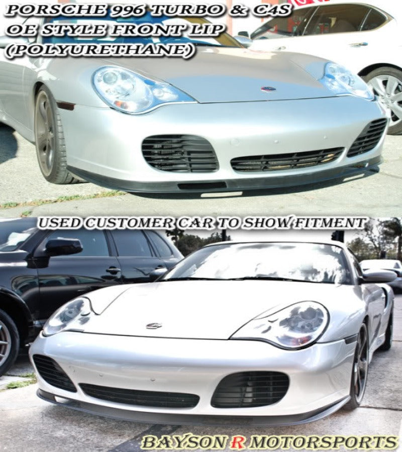 OE Style Front Lip For 2001-2005 Porsche 911 Turbo / Carrera (996) - Bayson R Motorsports