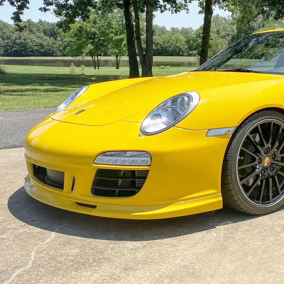 Aero Style Front Lip For 2009-2012 Porsche 911 Carrera with Aerokit Package / GTS / Speedster (997.2)