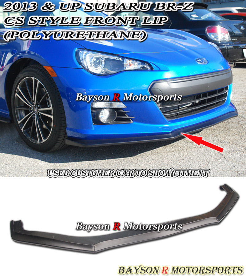 CS Style Front Lip For 2012-2016 Subaru BRZ - Bayson R Motorsports