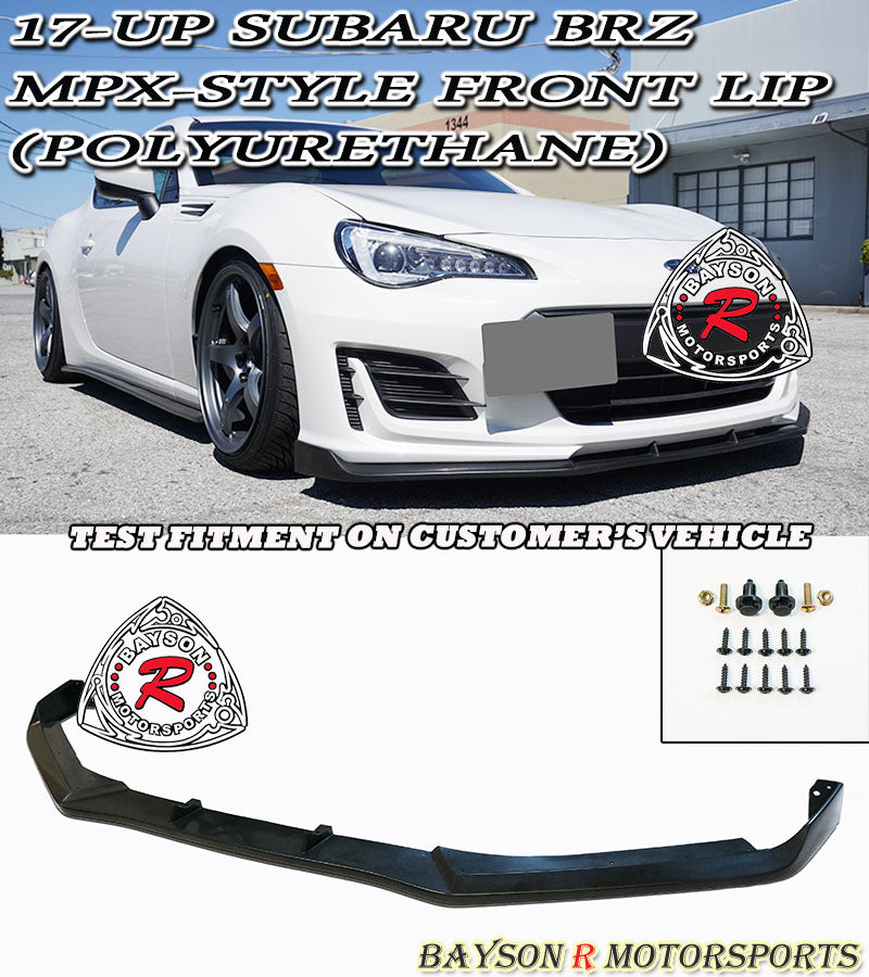 Bayson R Body Kit Subaru BRZ Front Lip (2017-2021) MPX Style – Bayson R Motorsports