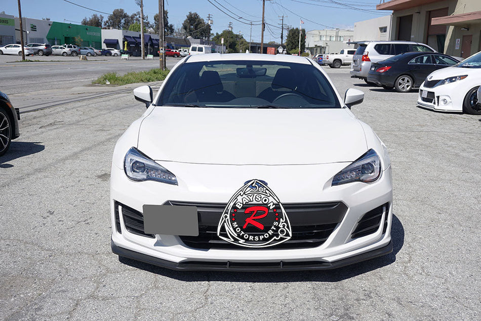 MPX Style Front Lip For 2017-2021 Subaru BRZ - Bayson R Motorsports