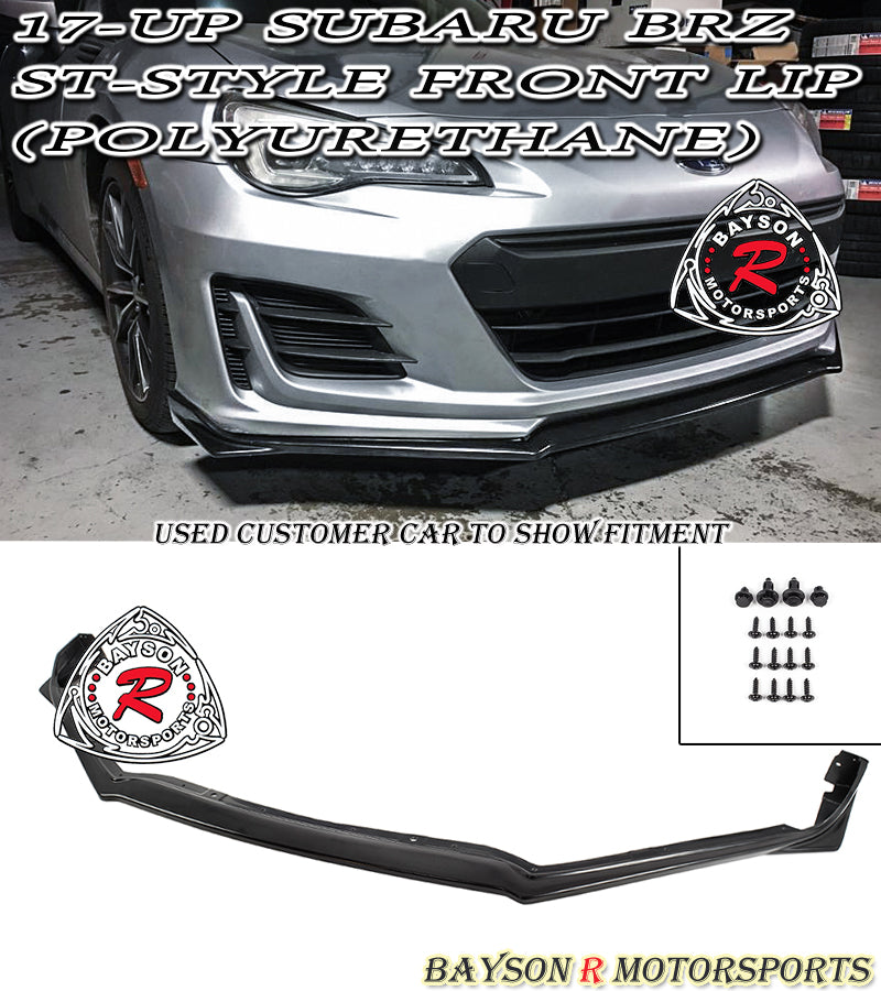 STi Style Front Lip For 2017-2021 Subaru BRZ - Bayson R Motorsports