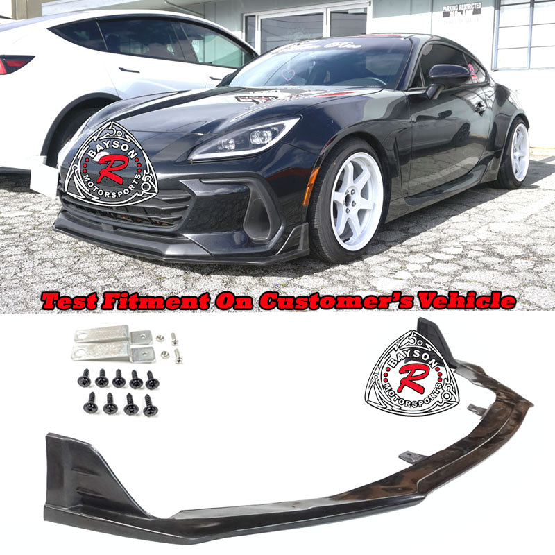 ST Style Front Lip For 2022-2024 Subaru BRZ - Bayson R Motorsports