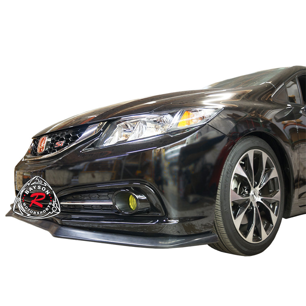 A Style Front Lip For 2013-2015 Honda Civic 4Dr - Bayson R Motorsports