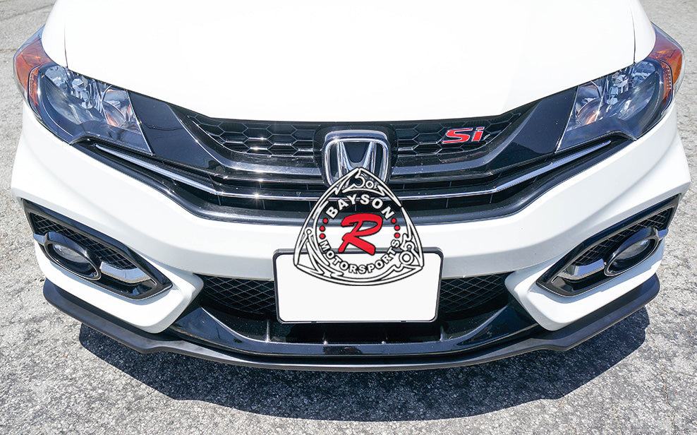 A Style Front Lip For 2014-2015 Honda Civic 2Dr - Bayson R Motorsports