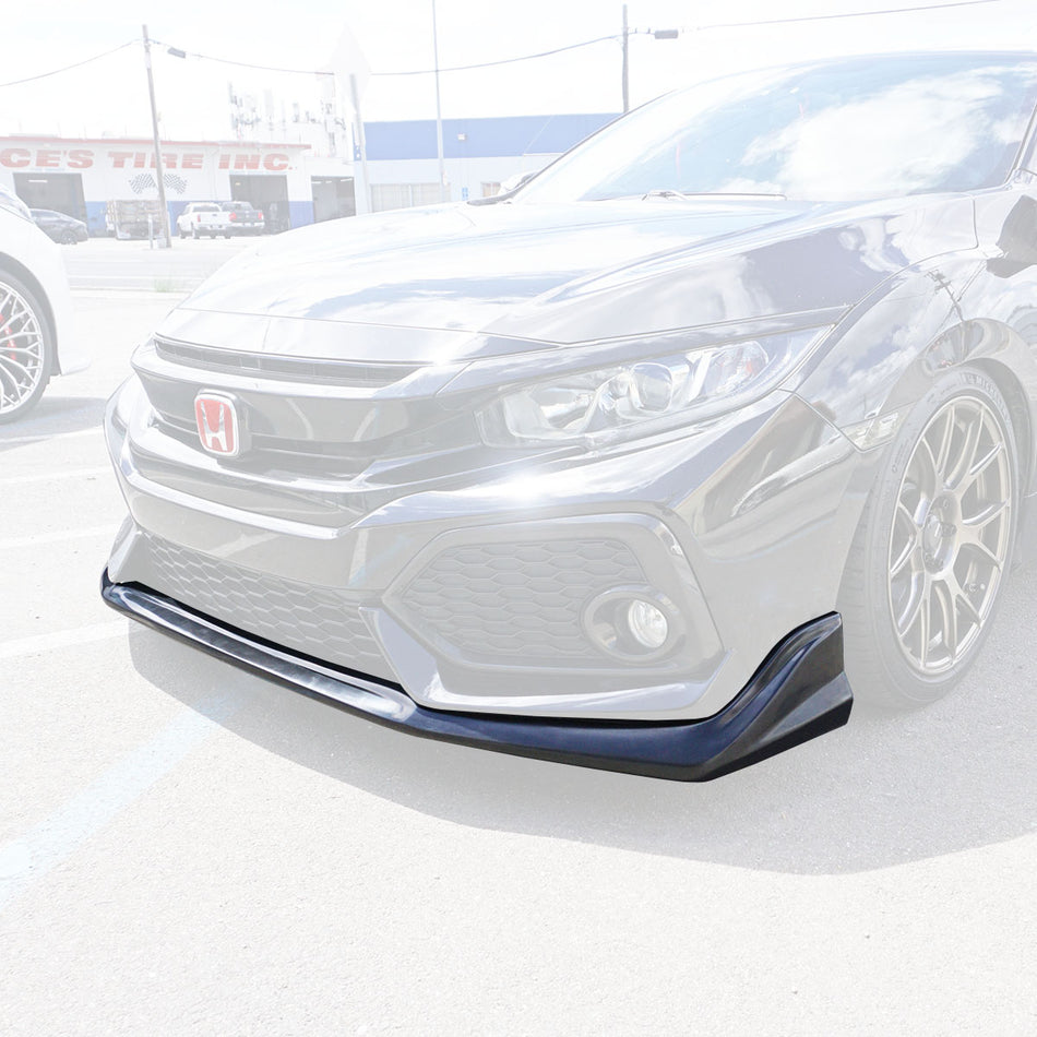 MU Style Front Lip For 2017-2021 Honda Civic 5Dr Hatchback (Sport / Sport Touring)