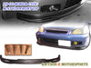 MU Style Front Lip For 1999-2000 Honda Civic - Bayson R Motorsports