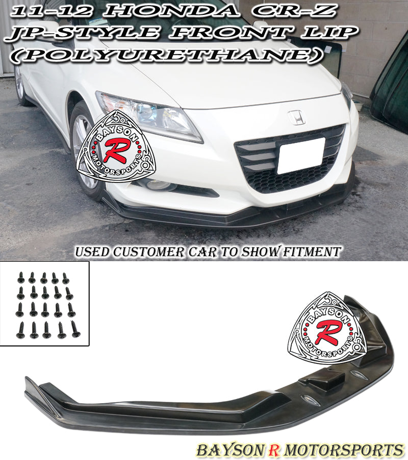 JP Style Front Lip For 2011-2012 Honda CR-Z - Bayson R Motorsports