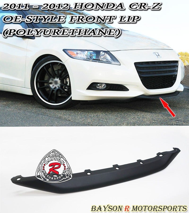 OE Style Front Lip For 2011-2012 Honda CR-Z - Bayson R Motorsports