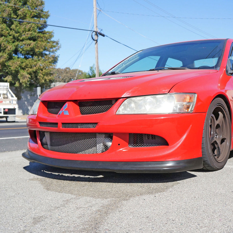 DL Style Front Lip For 2003-2005 Mitsubishi Evolution-8