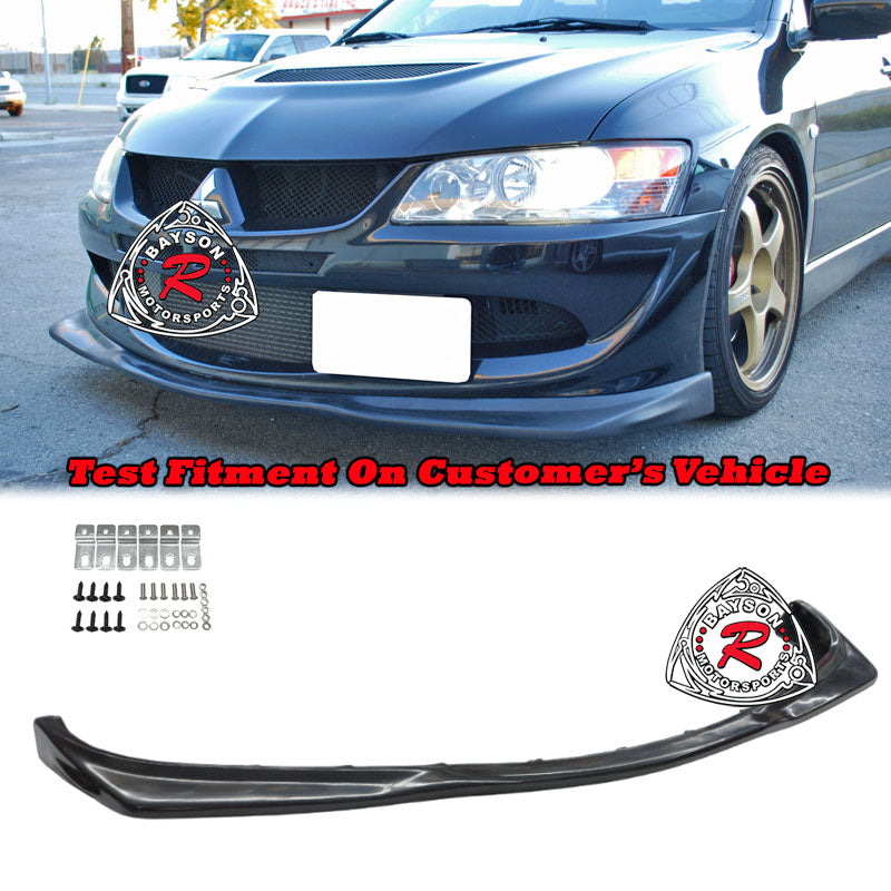 Var Style Front Lip For 2003-2005 Mitsubishi Evolution-8