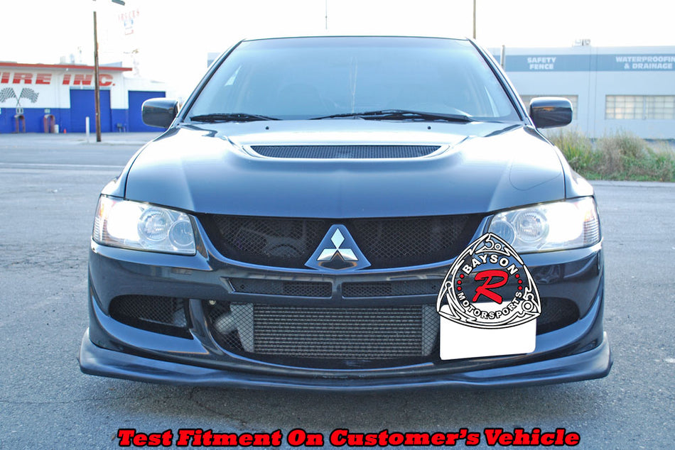 Var Style Front Lip For 2003-2005 Mitsubishi Evolution-8