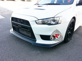 Ral Style Front Lip For 2008-2015 Mitsubishi Evolution 10 - Bayson R Motorsports