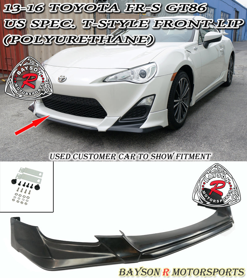 UST Style Front Lip For 2012-2016 Scion FR-S - Bayson R Motorsports