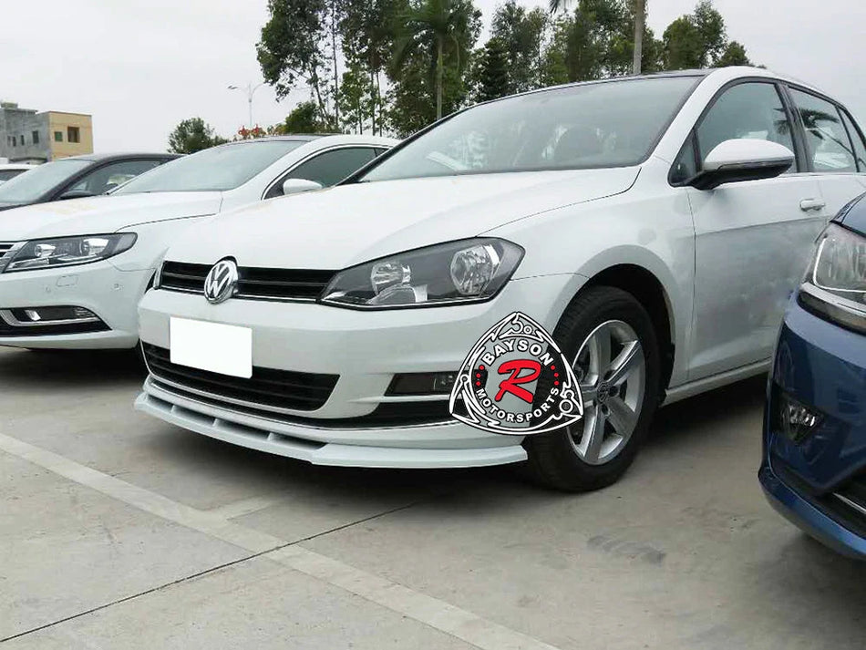 Euro-Style Front Lip For 2015-2017 Volkswagen Golf 7 (MK7)