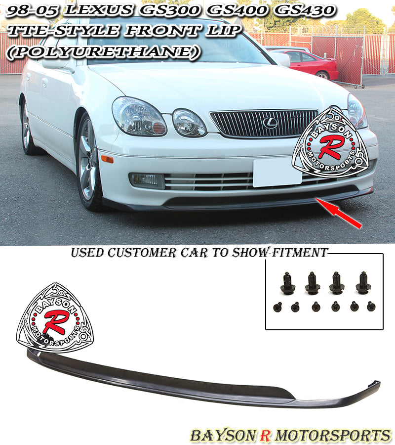 TTE Style Front Lip For 1998-2005 Lexus GS - Bayson R Motorsports