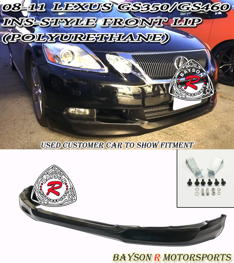 INS Style Front Lip For 2008-2011 Lexus GS - Bayson R Motorsports