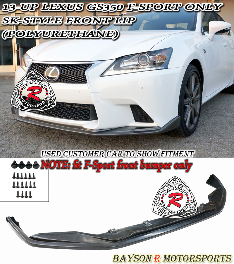 Bayson R Front Lip SK Style Front Lip For 2013-2015 Lexus GS | Bayson R Motorsports