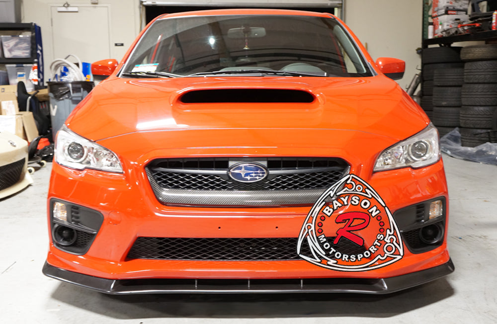 MPX Style Front Lip For 2015-2017 Subaru WRX STi - Bayson R Motorsports