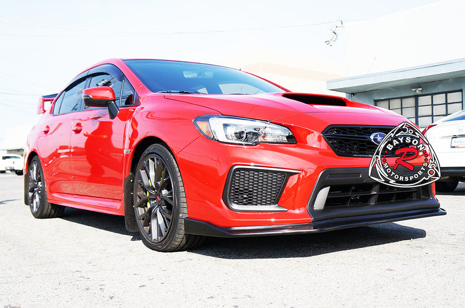 CS Style Front Lip For 2018-2021 Subaru WRX STi - Bayson R Motorsports