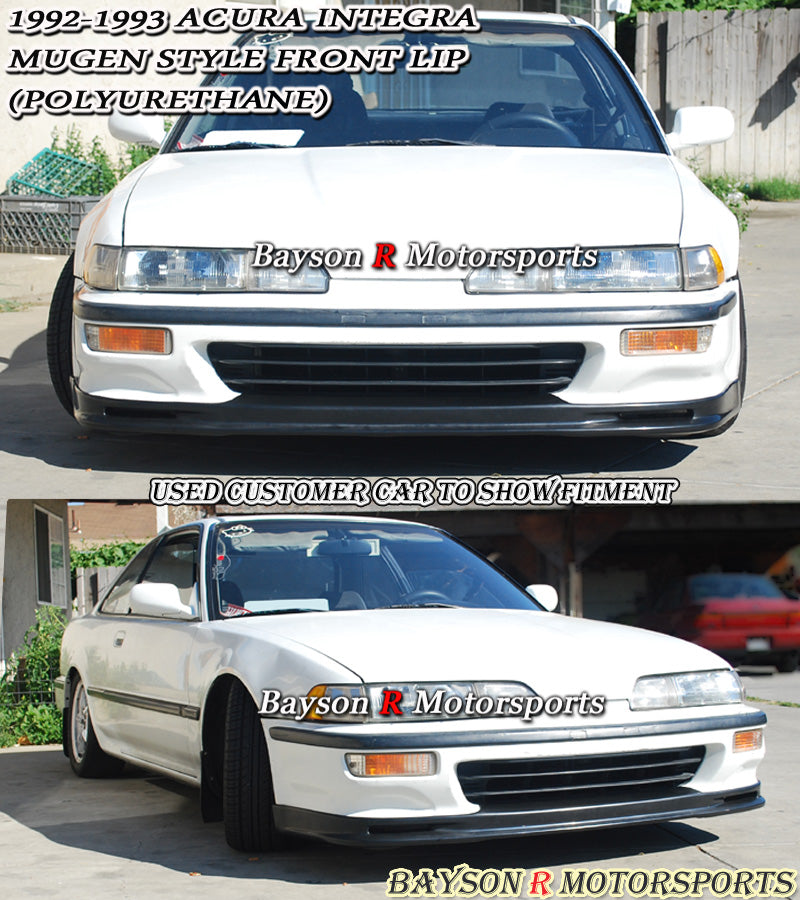 MU Style Front Lip For 1992-1993 Acura Integra - Bayson R Motorsports