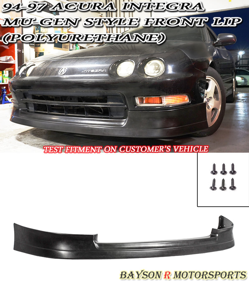 MU Style Front Lip For 19941997 Acura Integra Bayson R Motorsports