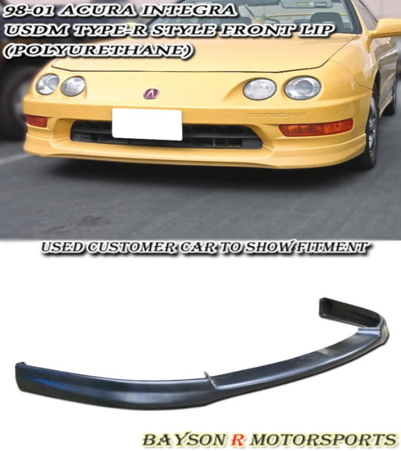 TR Style Front Lip For 19982001 Acura Integra Bayson R Motorsports