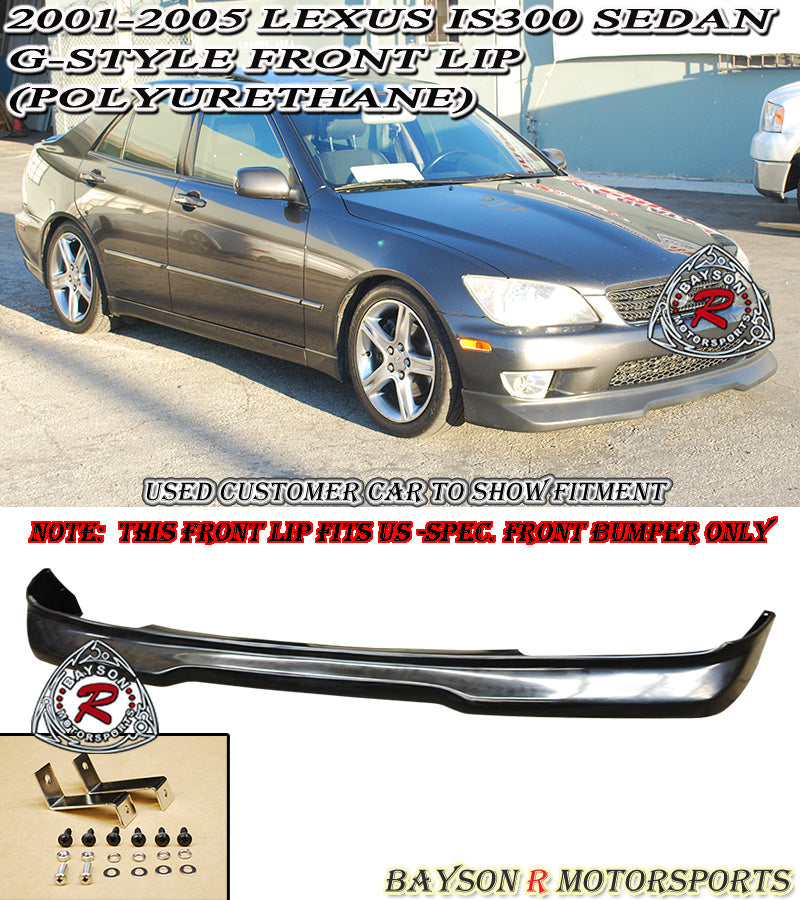 GD Style Front Lip For 2001-2005 Lexus IS - Bayson R Motorsports