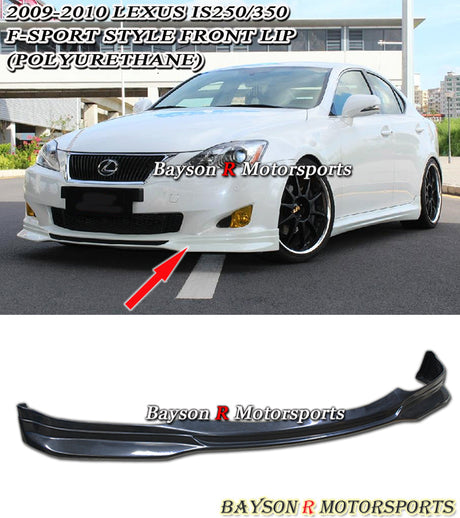 F-Sport Style Front Lip For 2009-2010 Lexus IS - Bayson R Motorsports