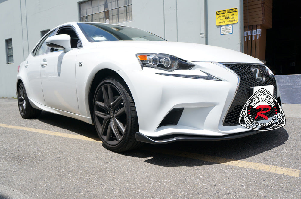 A Style Front Lip For 2014-2016 Lexus IS - Bayson R Motorsports