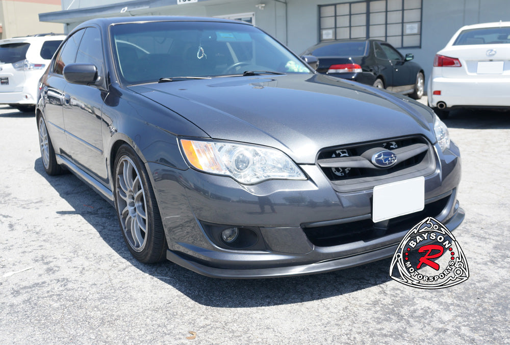 V Style Front Lip For 2008-2009 Subaru Legacy - Bayson R Motorsports