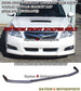 V Style Front Lip For 2010-2012 Subaru Legacy - Bayson R Motorsports